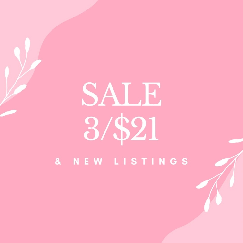 🌷SALE 3/$21🌷